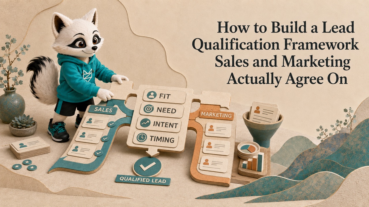 Feature artwork for How to Build a Lead Qualification Framework Sales and Marketing Actually Agree On