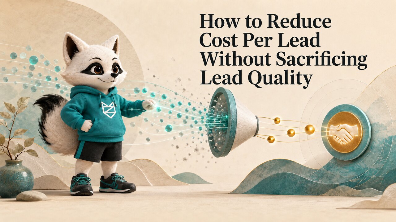 Feature artwork for How to Reduce Cost Per Lead Without Sacrificing Lead Quality