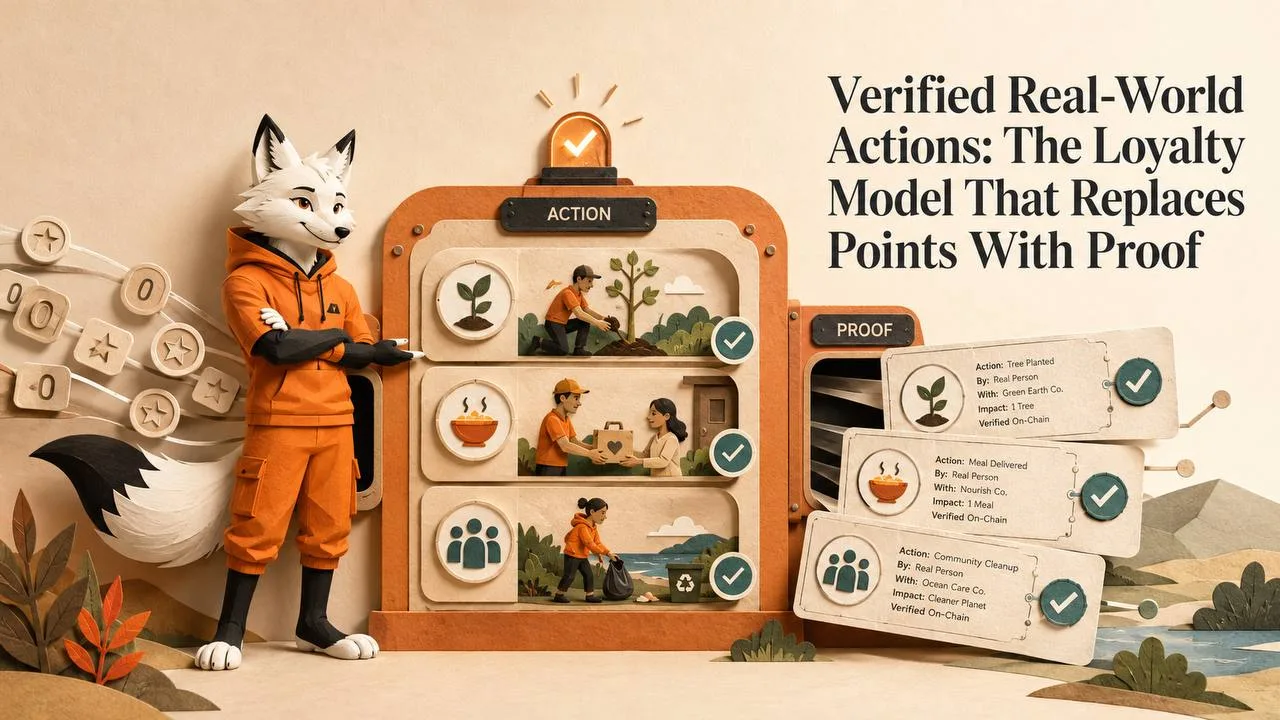 Zenko verifies tree planting, meal delivery and community cleanup actions and turns each completed outcome into a proof record.